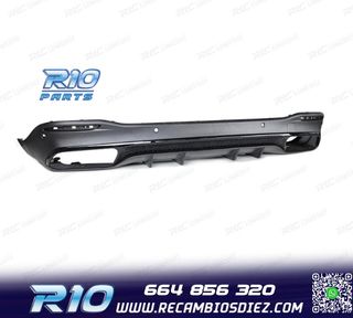 DIFUSOR MERCEDES GLE W167 AMG 19- LOOK AMG GLE63 NEGRO
