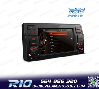 RADIO NAVEGADOR 7" PARA BMW SERIE 3 E46 98-06 USB GPS TACTIL