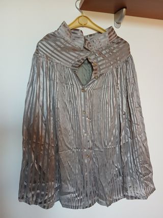 Gonna elegante a righe stile Armani