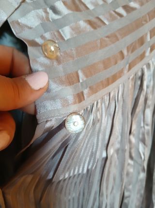 Gonna elegante a righe stile Armani