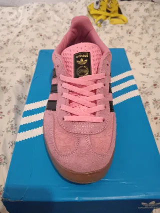 Zapatillas Adidas Nuevas Rosa y Negro