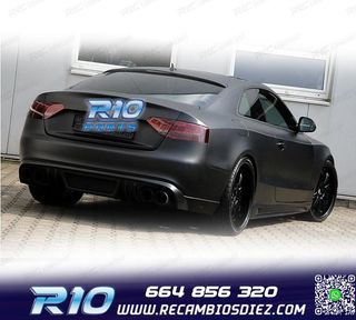 DIFUSOR AUDI A5 COUPE CABRIO 07-11 LOOK RIEGER