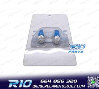 BOMBILLA LED AZUL W5W T10