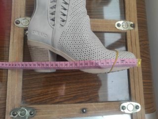 Botines Chika10 Mujer Beige Talla 37