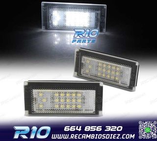 LUCES DE MATRÍCULA LED PARA MINI COOPER 2001-2006
