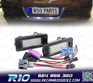 LUCES MATRÍCULA LED PARA PORSCHE PANAMERA MACAN 996 997 CAI