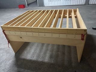 Estructura de cama plegable dacia dokker