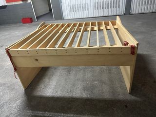 Estructura de cama plegable dacia dokker