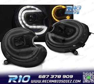 FAROS XENON MINI COOPER 06-14 LED NEGRO