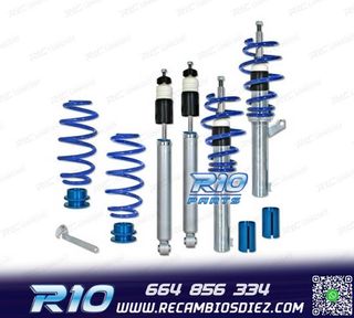 SUSPENSIÓN ROSCADA AUDI A3 8P BLUE LINE REGULABLE