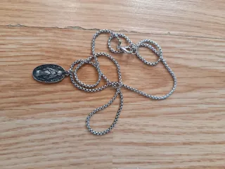 Set 2 collares plateados