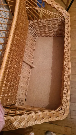 Sillón de mimbre