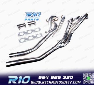 COLECTORES INOX BMW E36 E34 E39 6 CILINDROS