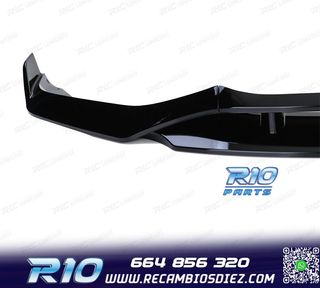SPOILER LIP PARA BMW X5 F15 12-18 LOOK M PERFORMANCE NEGRO B
