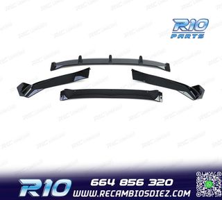 SPOILER LIP PARA BMW X5 F15 12-18 LOOK M PERFORMANCE NEGRO B