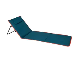 2 Silla plegable azul y naranja