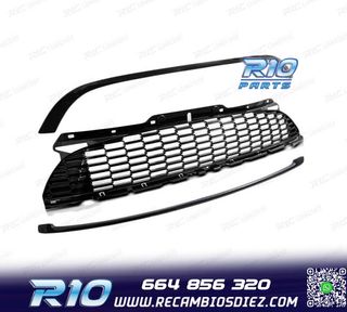 PARRILLA MINI COOPER R56 57 55 S JCW 06-14 NEGRO BRILLO