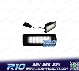 LUCES MATRÍCULA LED PARA SEAT LEON II 05-12