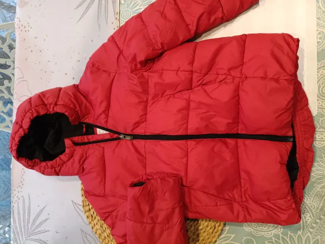 Chaqueta, anorak, plumón de invierno niño 7-8 años