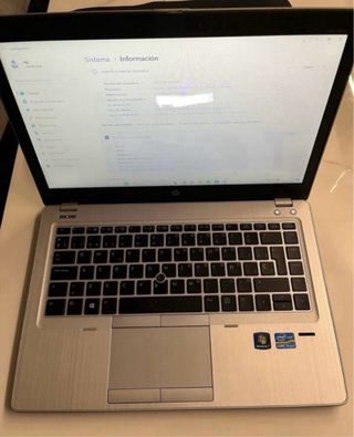 Portátil HP Folio 9470m i5 4GB RAM 2 USB
