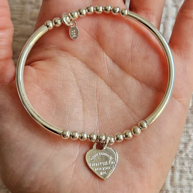 Pulsera plata 925 Corazón