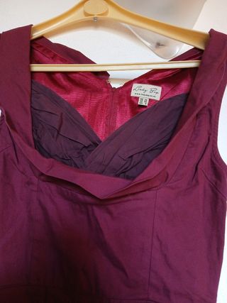 Abito medio bordeaux