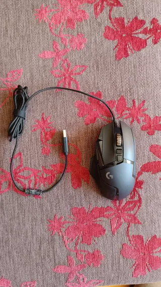 Logitech G502 Hero Ratón Gaming Negro/Gris