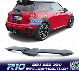 ALERON SPOILER MINI COOPER F55 F56 JCW LOOK 13- NEGRO BRILL