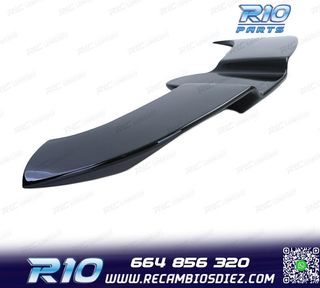 ALERON SPOILER MINI COOPER F55 F56 JCW LOOK 13- NEGRO BRILL