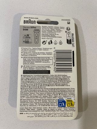 Cabezal Afeitadora Braun Series 9 Pro