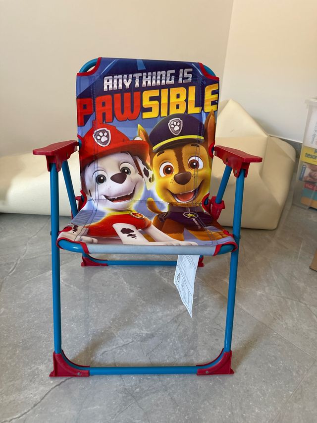 Silla Plegable Infantil Paw Patrol