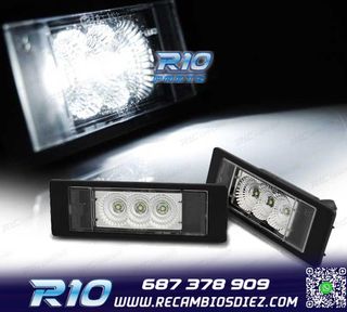 LUCES MATRÍCULA BMW E81 E87 F20 F21 E63 E64 F12 F13 Z4 MINI