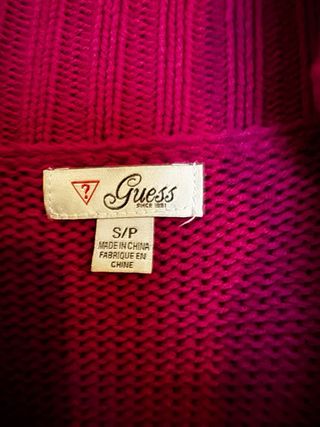 Vestido Guess Morado Manga Larga
