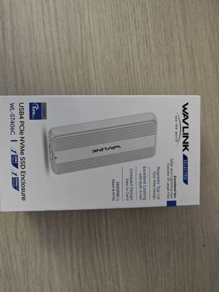WAVLINK Carcasa SSD M.2 NVMe 40Gbps con Ventilador