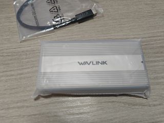 WAVLINK Carcasa SSD M.2 NVMe 40Gbps con Ventilador