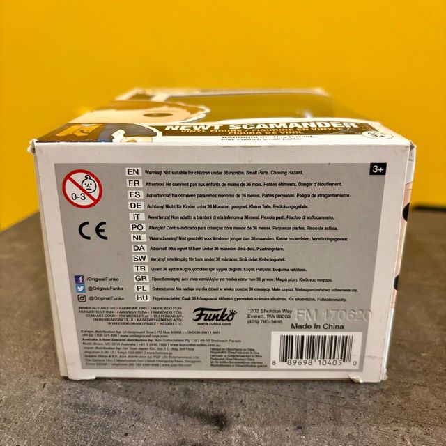 Funko Pop! #02 – Newt Scamander (Fantastic Beasts)