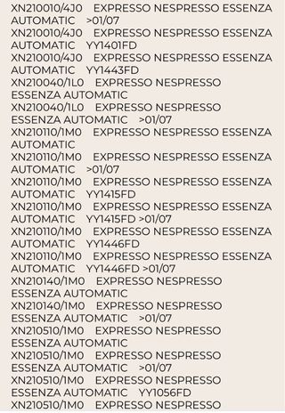 Depósito Agua Cafetera Nespresso Krups