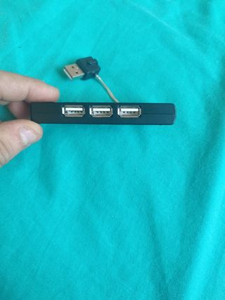 Hub USB 4 Puertos Trust 2.0 mini hub-15005
