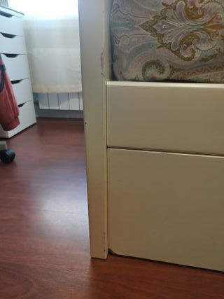 Cama nido madera pino lacada