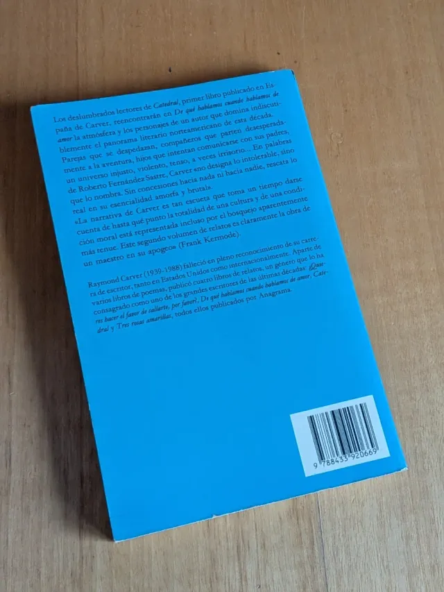 De qué hablamos cuando hablamos de amor (Spanis...