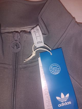 Chaqueta Adidas Originals Talla L Gris