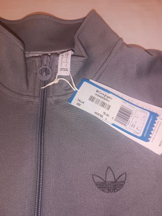 Chaqueta Adidas Originals Talla L Gris