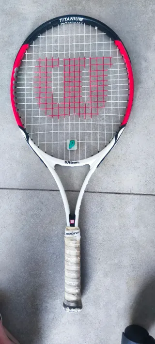Raqueta de Tenis Wilson Titanium - edición limitad