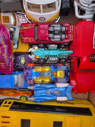 Lote Coches y Hot Wheels 
