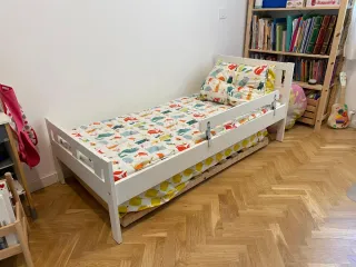 Cama infantil IKEA Kritter + colchón