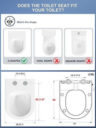 Tapa WC Bidet Universal Forma D