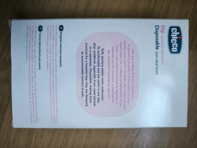 Braguitas Desechables postparto Chicco (4 uds)