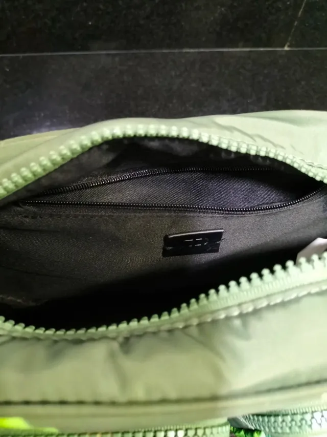 Bolso bandolera Parfois verde y multicolor