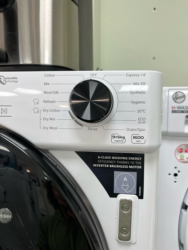 Lavaseca Haier 9/5 AAA inverter 1600rpm