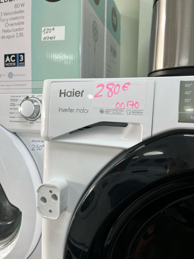 Lavaseca Haier 9/5 AAA inverter 1600rpm